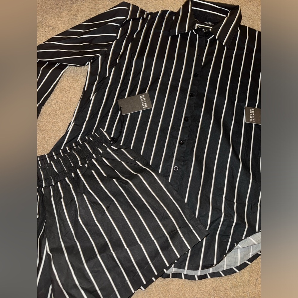 Brunette the Label Striped SET